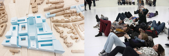 städtebauliches Modell / Studierende